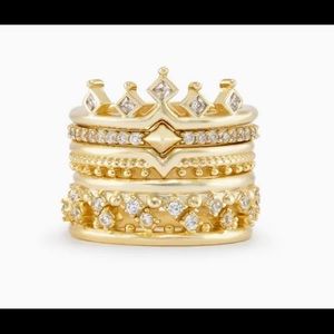 Kendra Scott Violette stackable ring (set of 5)